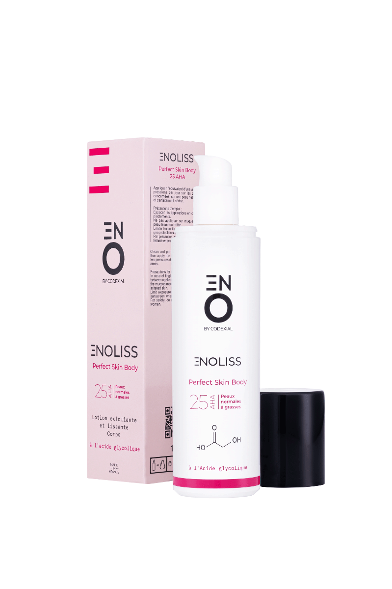 CODEXIAL ENOLISS PERFECT BODY 25 AHA EXFOLIATING AND SMOOTHING BODY LOTION 100ML