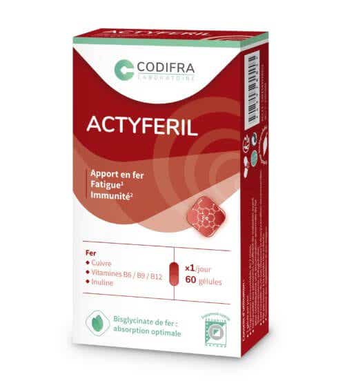 CODIFRA ACTYFERIL 60 CAPSULES