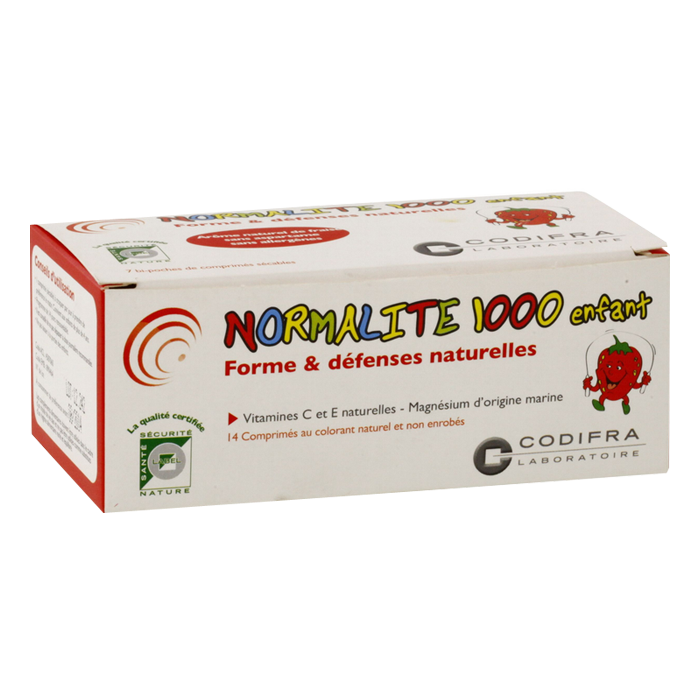 CODIFRA NORMALITE 1000 CHILDREN 14 TABLETS