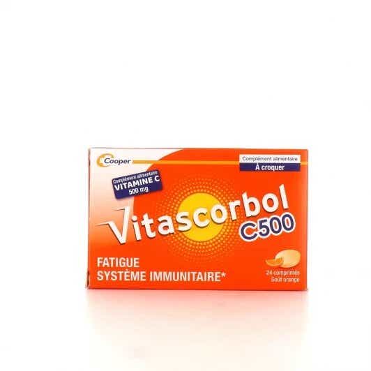 COOPER VITASCORBOL C500 24 TABLETS