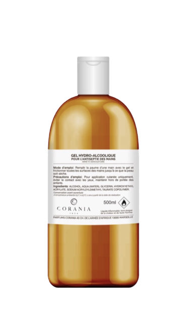 CORANIA HYDRO ALCOHOL GEL 500 ML