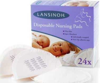 DISPOSABLE NURSING PADS 24 PADS