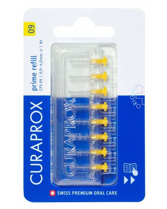 CPS CPS 09 PRIME REFILL INTERDENTAL BRUSHES YELLOW X8