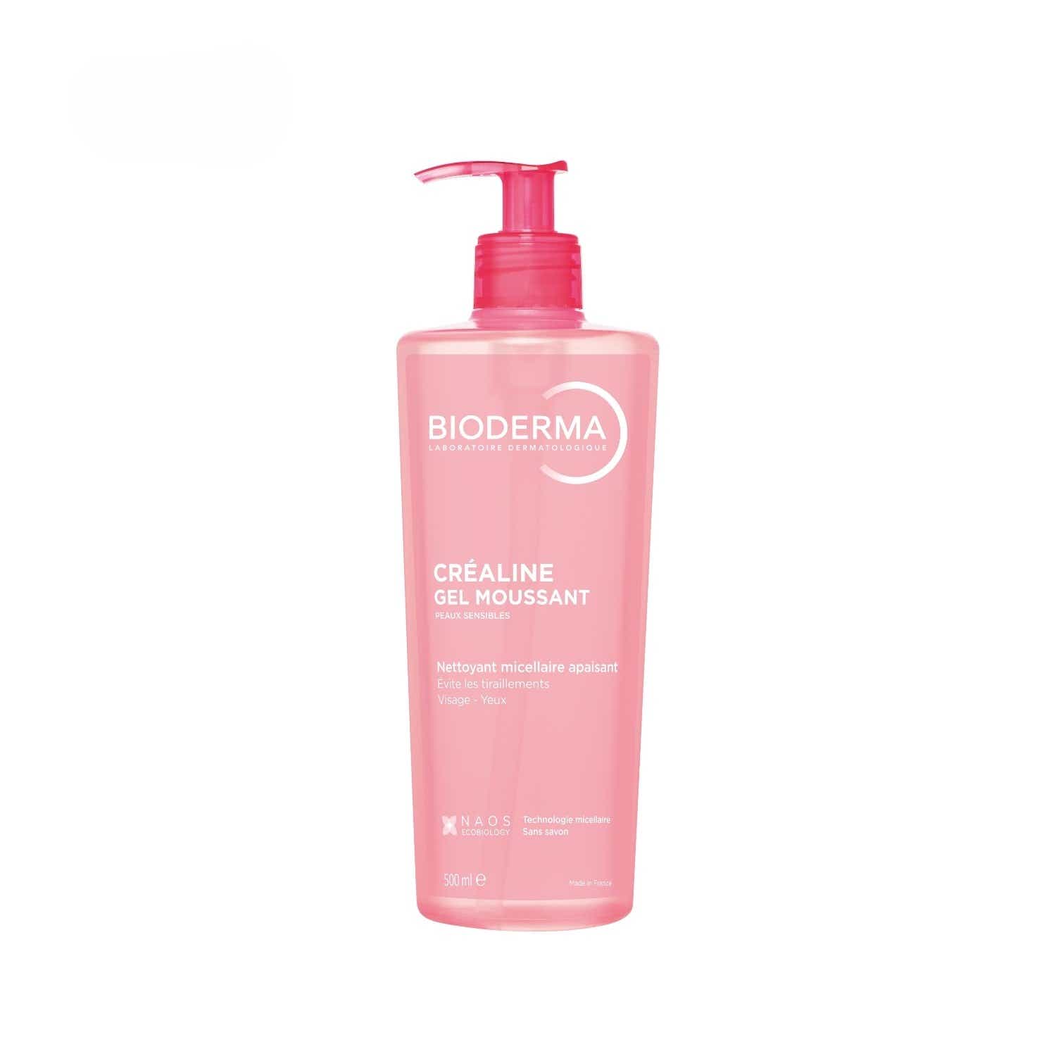 CREALINE FOAMING FACE AND EYE GEL SENSITIVE SKIN 500ML