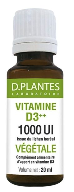 D PLANTS VEGETABLE VITAMIN D 1000UI 20ML