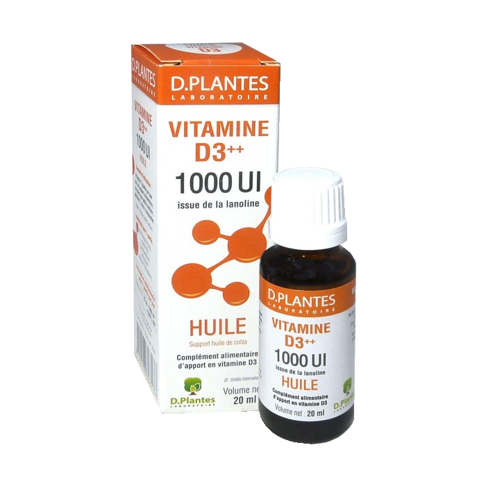 D PLANTS VITAMIN D3 1000UI OIL 20ML