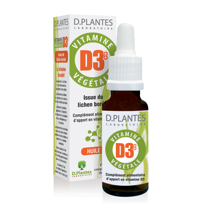 D PLANTS VEGETABLE VITAMIN D3 20ML