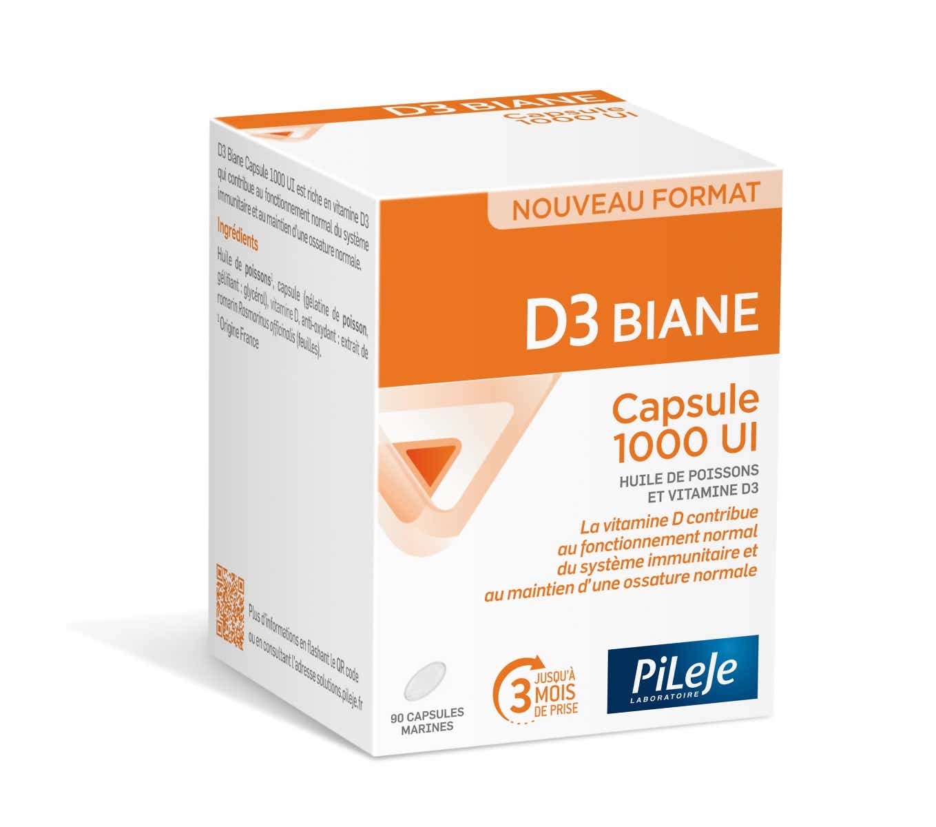 D3 BIANE 1000 IU 90 CAPSULES