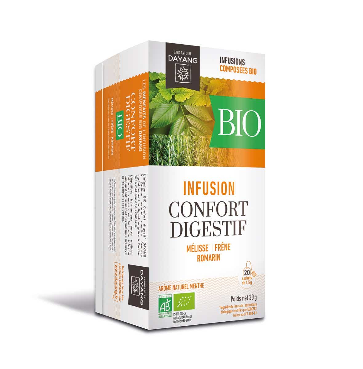 DAYANG ORGANIC INFUSION DIGESTIVE COMFORT 20 BAGS
