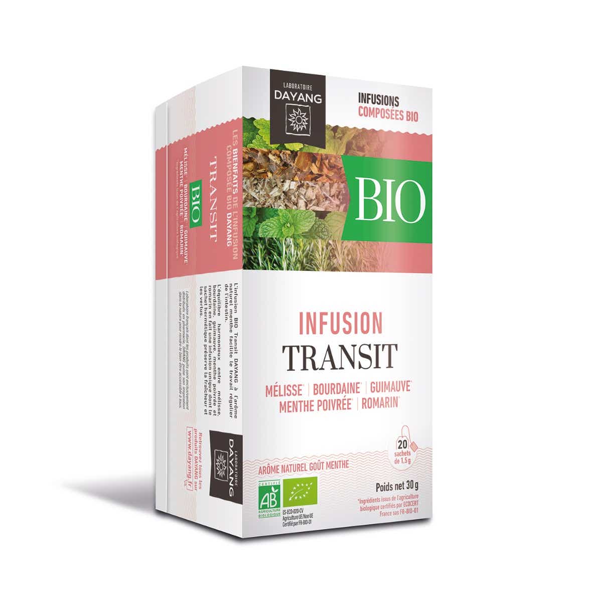 DAYANG INFUSION ORGANIC DIGESTION TRANSIT 20 BAGS