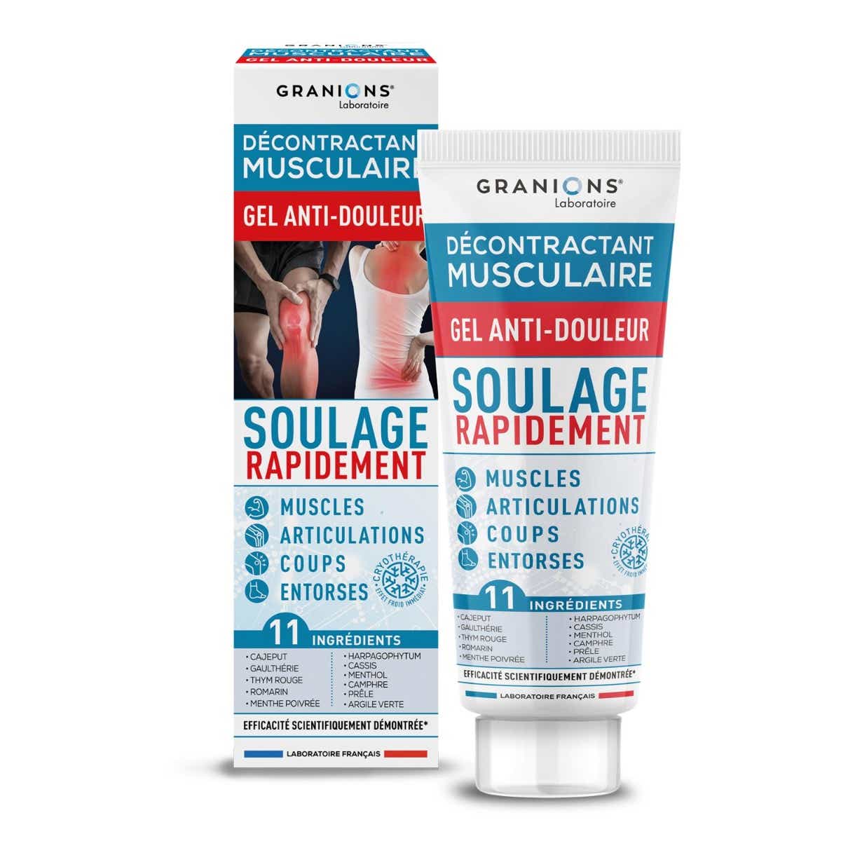 MUSCLE RELAXANT ANTI-PAIN GEL TUBE 100 ML