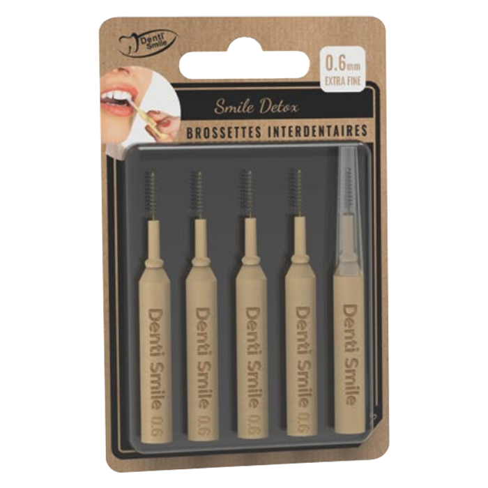 DENTI SMILE SMILE DETOX EXTRAFINE BRUSHES 0 6MM 5 UNITS