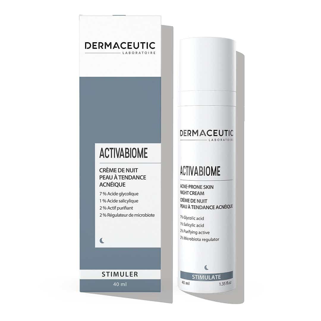 DERMACEUTIC ACTIBIOME NIGHT CREAM FOR ACNE PRONE SKIN 40ML
