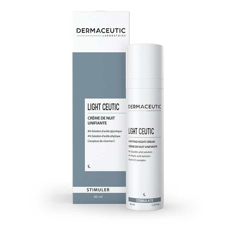 DERMACEUTIC LIGHT CEUTIC NIGHT CARE AIRLESS BOTTLE 40ML