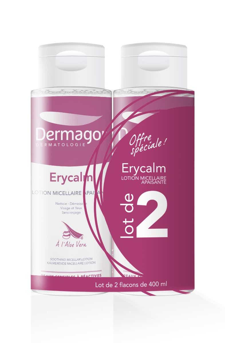 DERMAGOR ERYCALM MICELLAR LOTION DUO 2X400ML