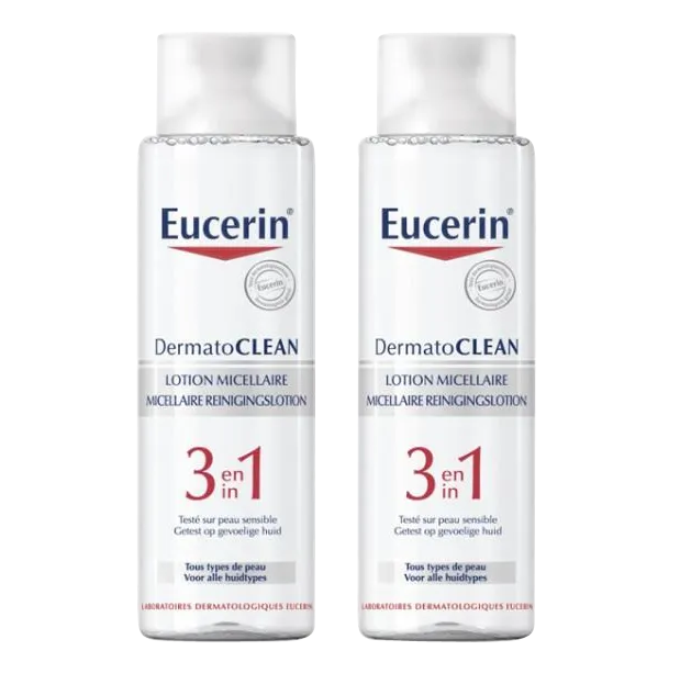 DERMATOCLEAN MICELLAR LOTION 3 IN 1 2X400ML