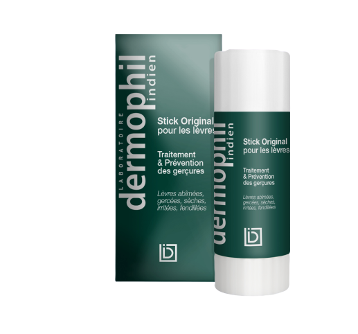 DERMOPHIL INDIAN ORIGINAL STICK FOR LIPS TREATMENT AND PREVENTION OF CHAPPED