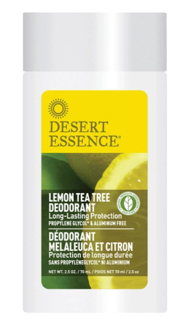 DESERT ESSENCE DEODORANT STICK MALALEUCA LEMON 70ML