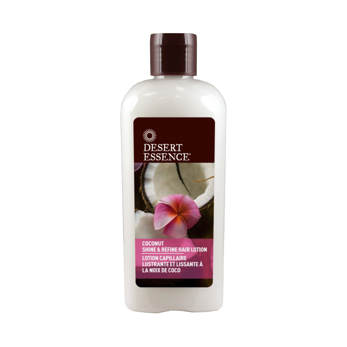 DESERT ESSENCE SHINE AND SMOOTH LOTION WITH COCONUT 190 ML