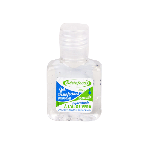 DESINFECTIS NO-RINSE DISINFECTING GEL WITH ALOE VERA 25ML
