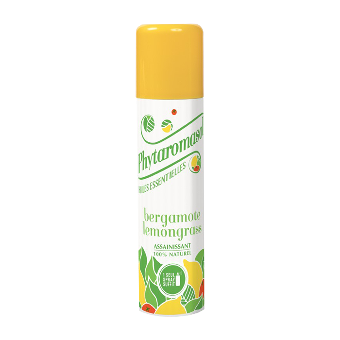 DIETAROMA PHYTAROMASOL SANITIZER WITH PLANT ESSENCES BERGAMOT LEMONGRASS 250ML