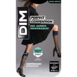 DIM PERFECT CONTENTION MID TRANSPARENT BLACK CONTENTION SOCKS 36 39