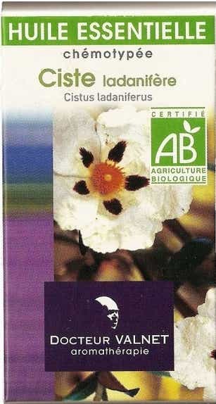 DOCTEUR VALNET HE ORGANIC CISTE LADANIFERE ESSENTIAL OIL 5 ML