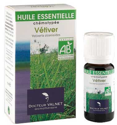 DOCTEUR VALNET ORGANIC VETIVER ESSENTIAL OIL 10ML