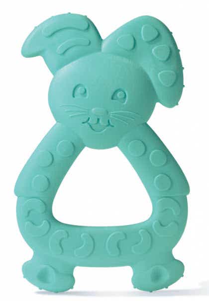 DODIE LAGOON RABBIT TEETHING RING 1 UNIT
