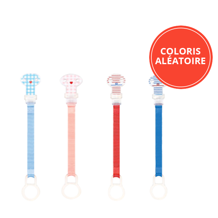 DODIE PACIFIER CLIP RIBBON 1 UNIT