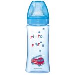 DODIE EVOLUTION BABY BOTTLE 330ML 6 MONTHS BLUE