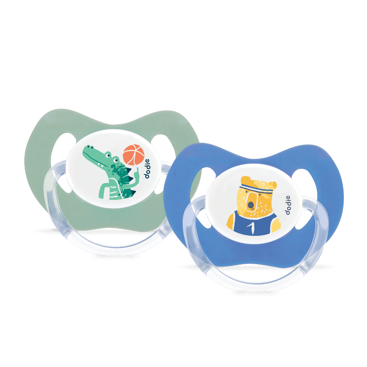 DODIE DUO PACIFIERS N P50 PHYSIO BOY DADDY COWBOY 18 MONTHS