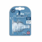 DODIE TEAT 0 6 MONTHS WIDE FLOW COLLAR 2 2 UNITS