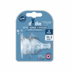 DODIE TEAT 6 MONTHS WIDE FLOW COLLAR 3 2 UNITS