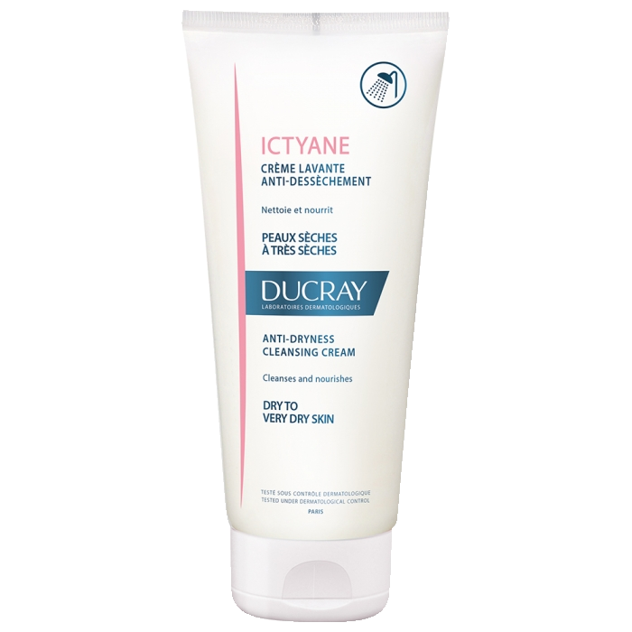 DUCRAY ICTYANE ANTI-DRYING WASHING CREAM 200ML
