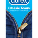 DUREX CLASSIC JEANS LUBRICATED CONDOMS 9 UNITS