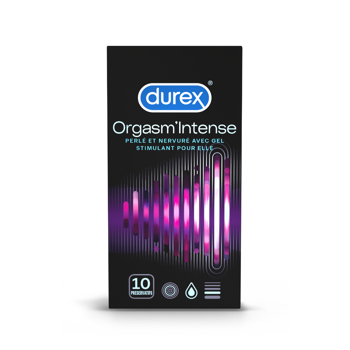 DUREX LOVE SEX ORGASM INTENSE 10 UNITS