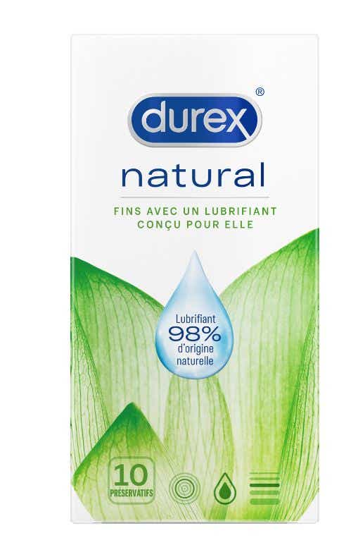DUREX NATURAL CONDOMS 10 UNITS