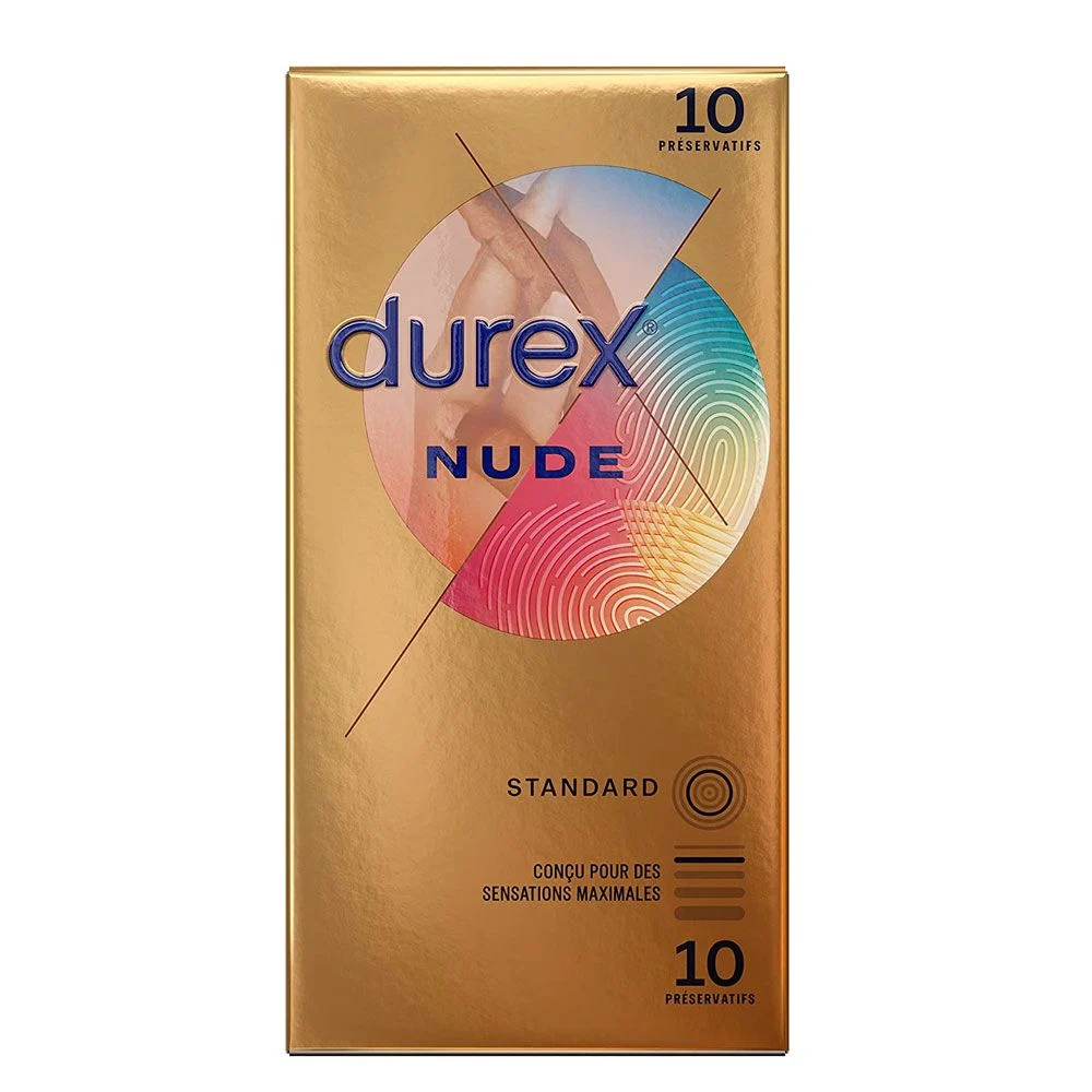 DUREX NUDE CONDOMS 10 UNITS