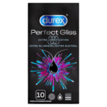 DUREX CONDOMS PERFECT GLISS EXTRA LUBRICATION 10 UNITS