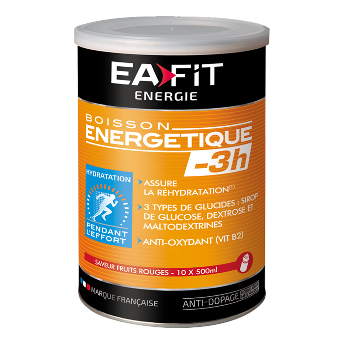 EAFIT ENERGY DRINK 3H BLOOD ORANGE 10X500ML