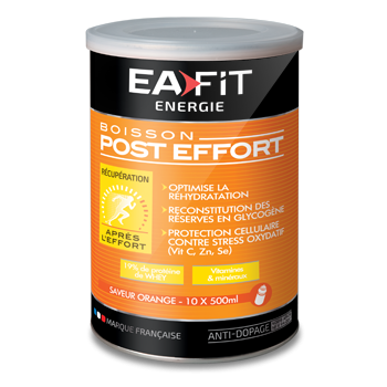 EAFIT POST-EFFORT DRINK ORANGE FLAVOR 500G