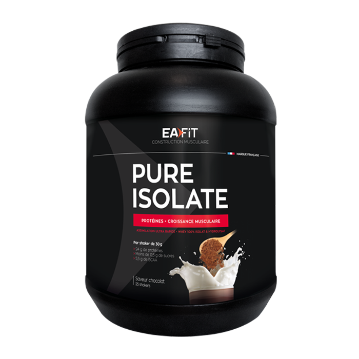 EAFIT MUSCLE BUILDING PURE ISOLATE CHOCOLATE 750G