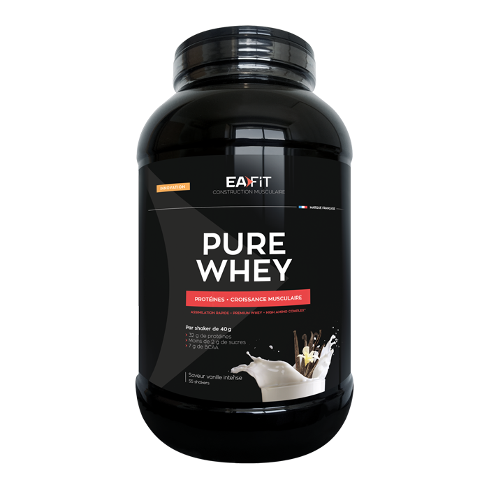 EAFIT MUSCLE BUILDING PURE WHEY VANILLA INTENSE 2 2KG