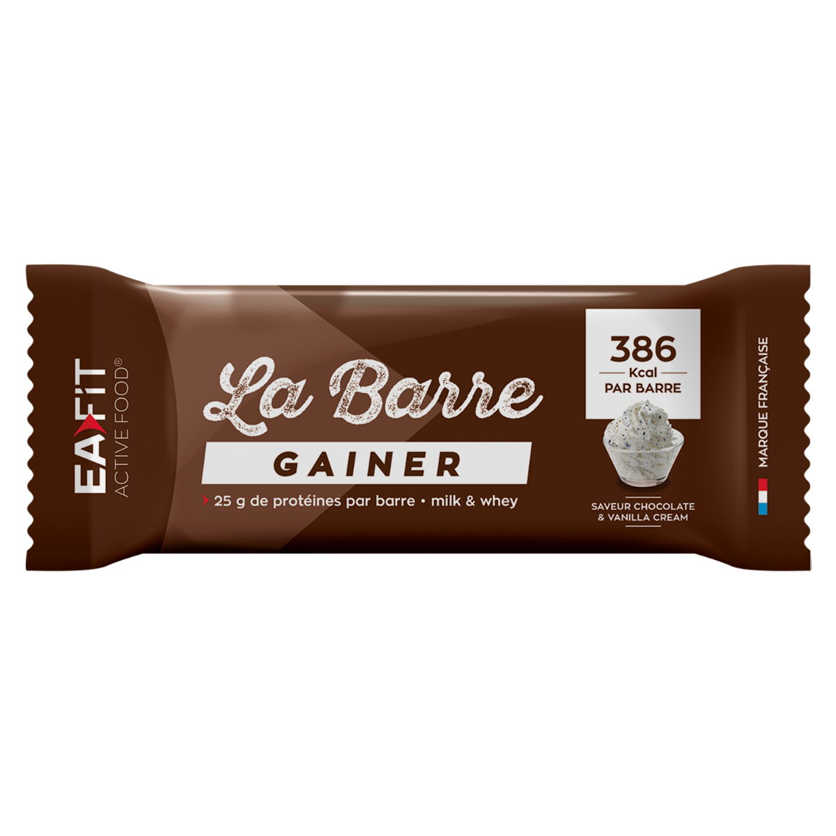 EAFIT LA BAR GAINER CHOCOLATE VANILLA CREAM 90G