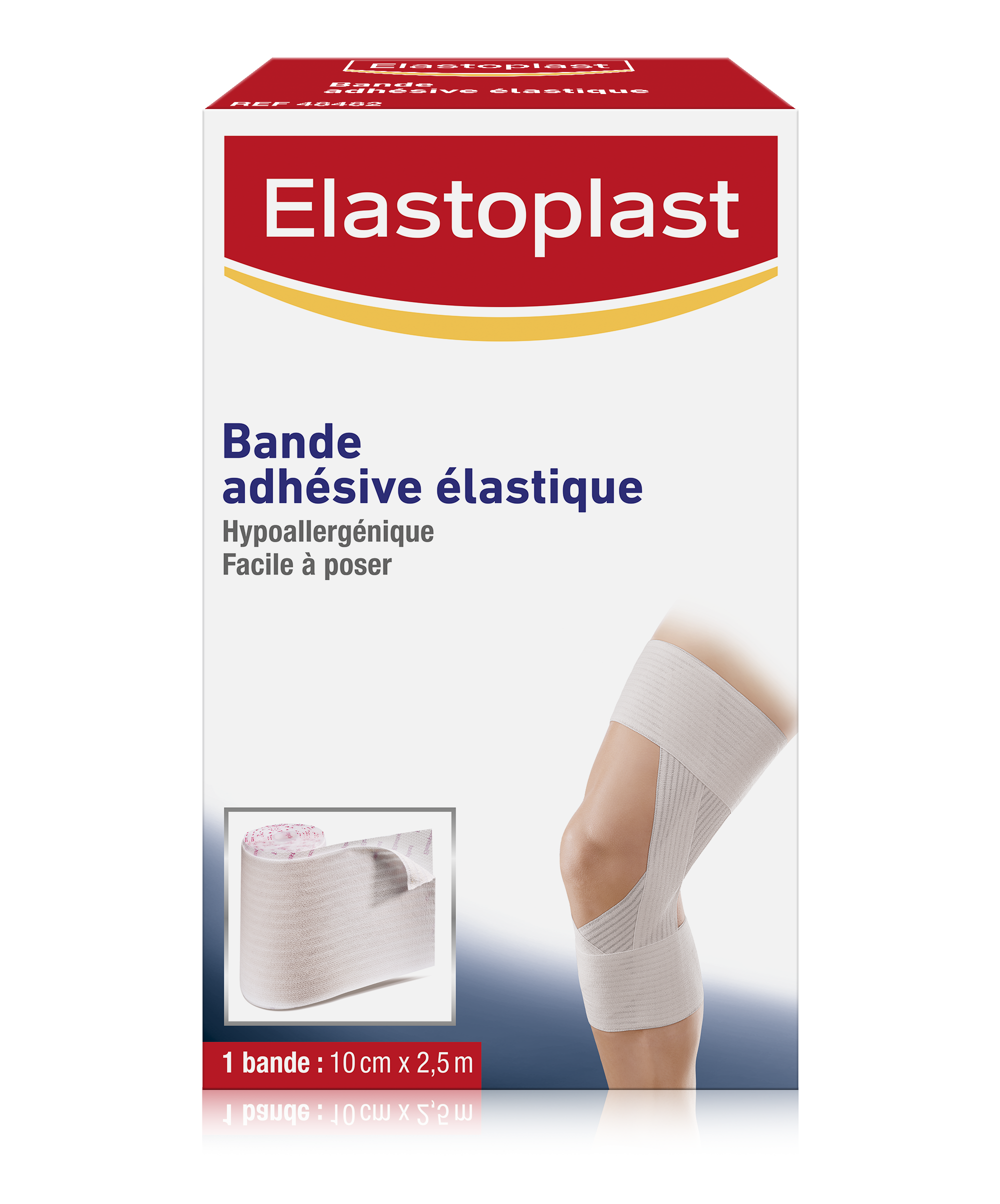 ELASTOPLAST SPORT ELASTIC ADHESIVE TAPE 10CMX2 5M 1 UNIT