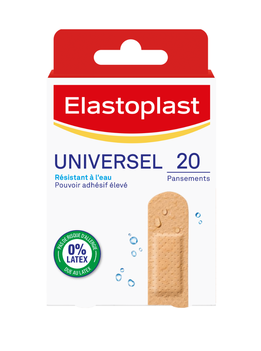 ELASTOPLAST UNIVERSAL WATER-RESISTANT DRESSINGS 20 UNITS