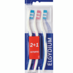 ELGYDIUM BASIC TOOTHBRUSH MEDIUM 2 1 FREE