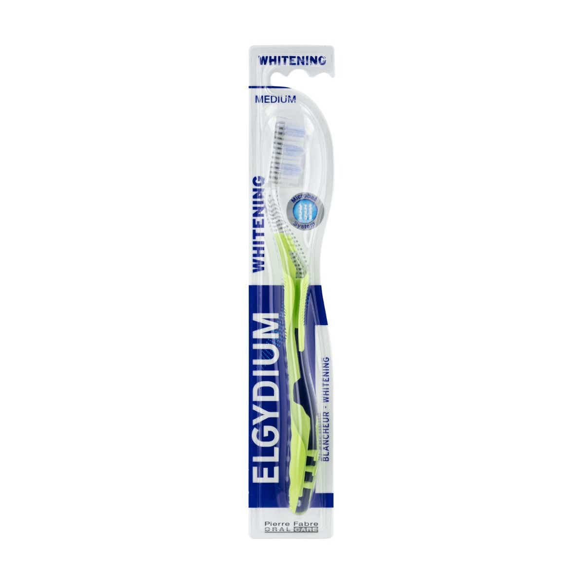 ELGYDIUM MEDIUM WHITENING TOOTHBRUSH 1 UNIT