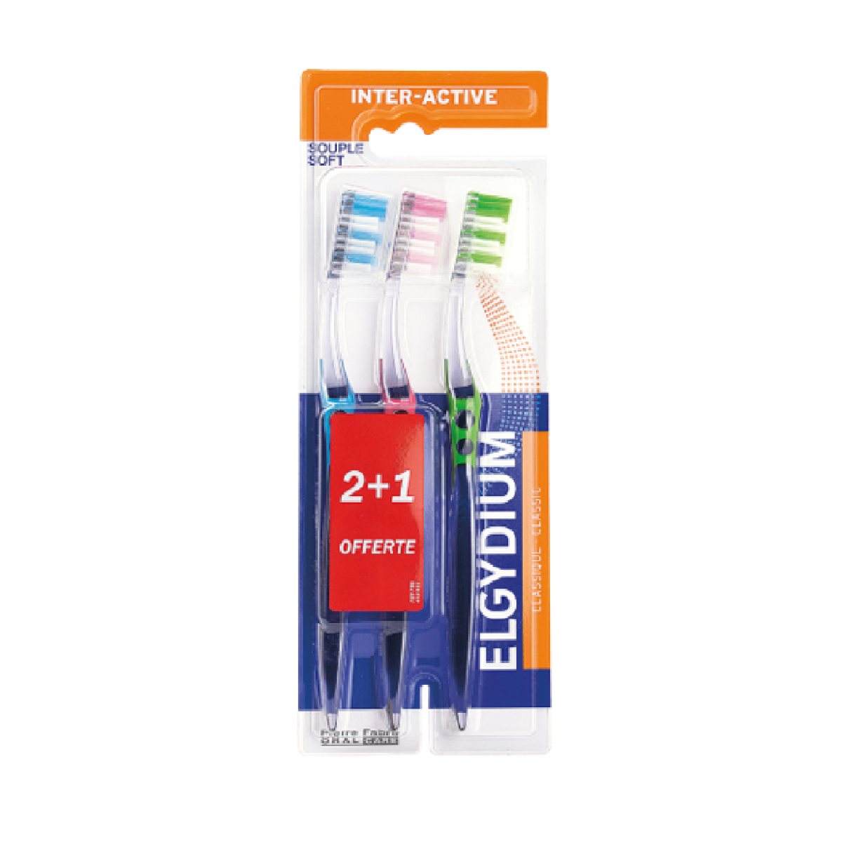 ELGYDIUM SOFT INTERACTIVE TOOTHBRUSH 2 1